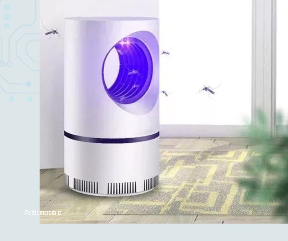 Lampara LED Mata Mosquitos