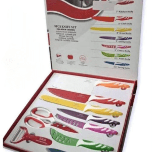 Juego De Cuchillo (9 Piezas)