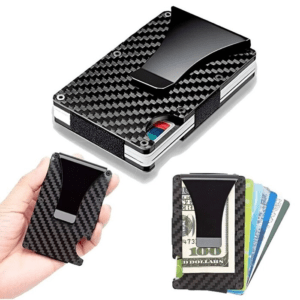 Billetera Antirrobo fibra de carbono