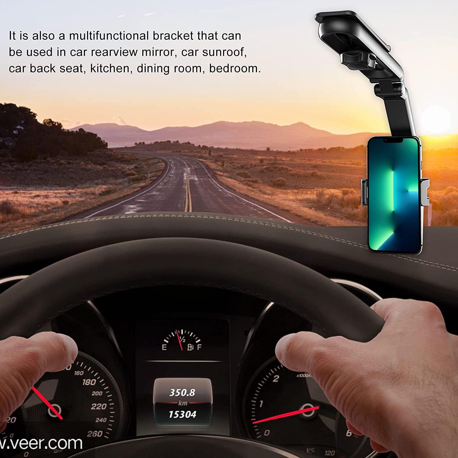 Soporte De Celular Colgante Para Carro - Imagen 4